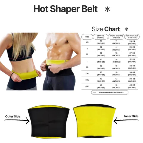 Hot Shapers Belt For Women Men Girls